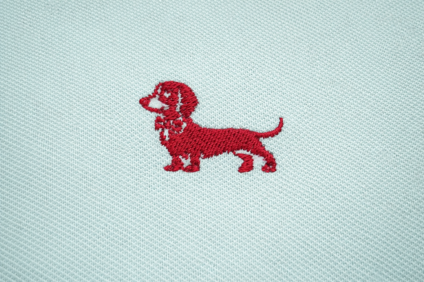 Polo de punto piqué teckel LOW&LONG