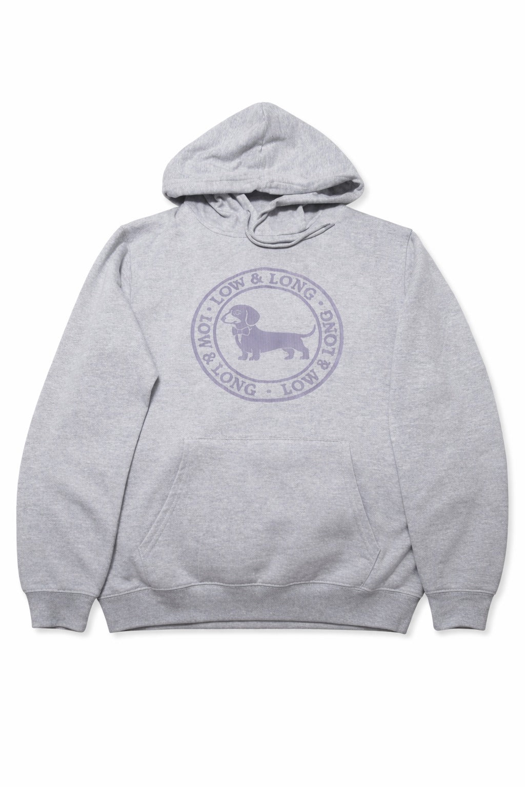 Sudadera con capucha teckel LOW&LONG unisex adulto