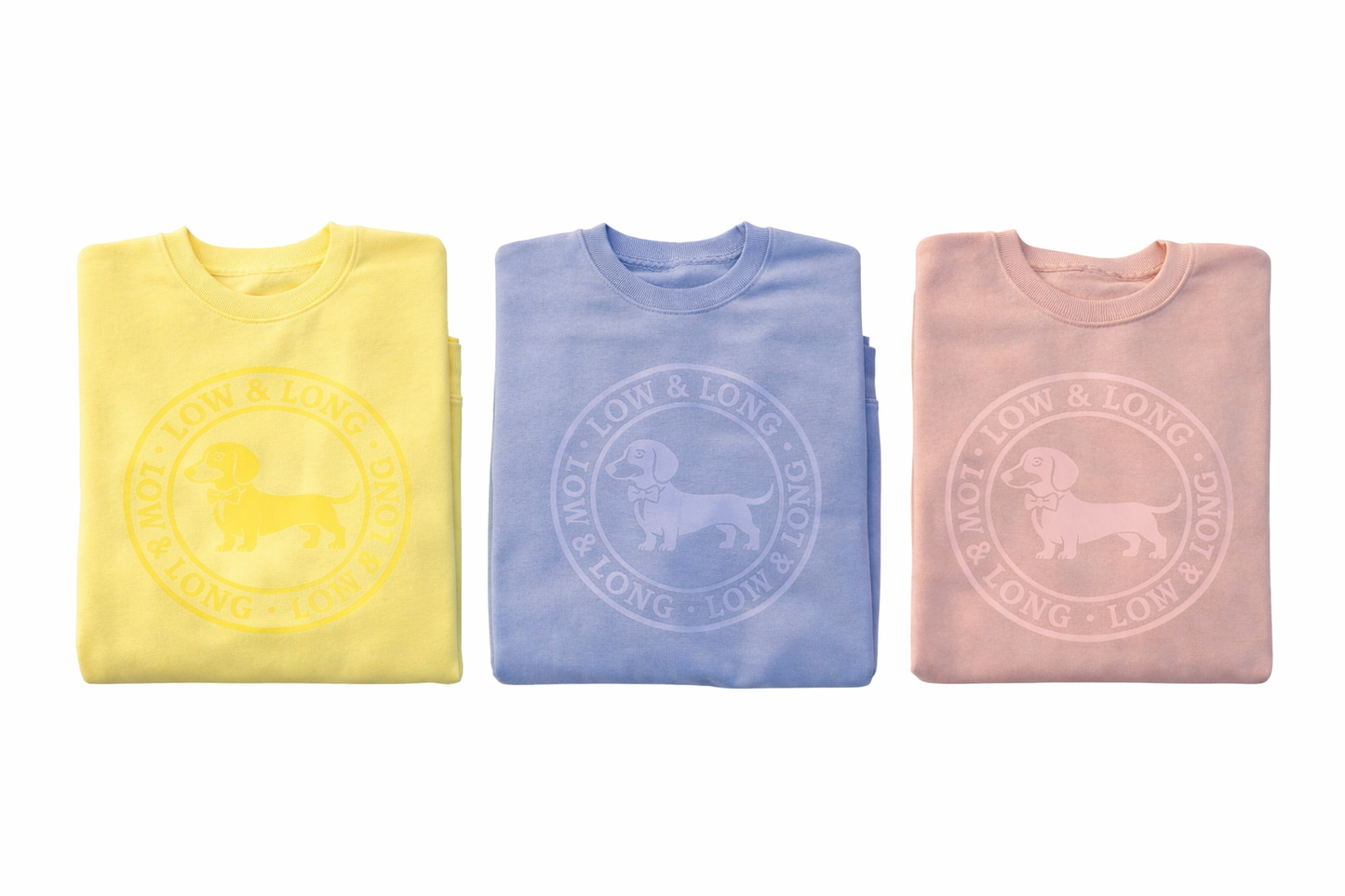 Sudadera teckel crewneck adulto unisex
