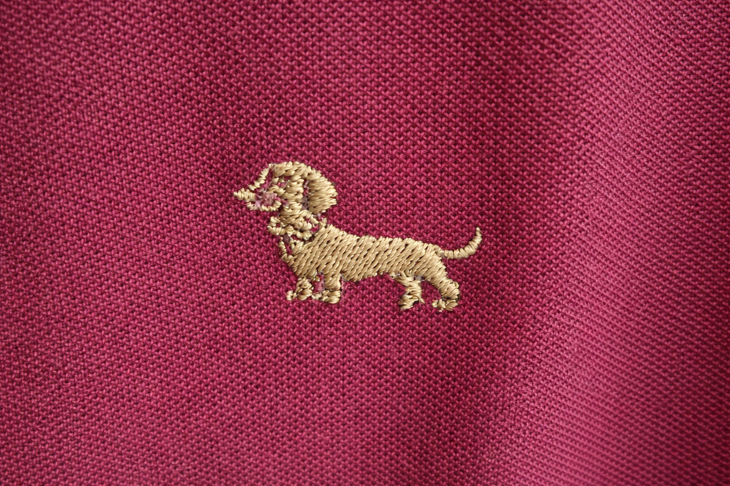 Polo de punto piqué teckel LOW&LONG