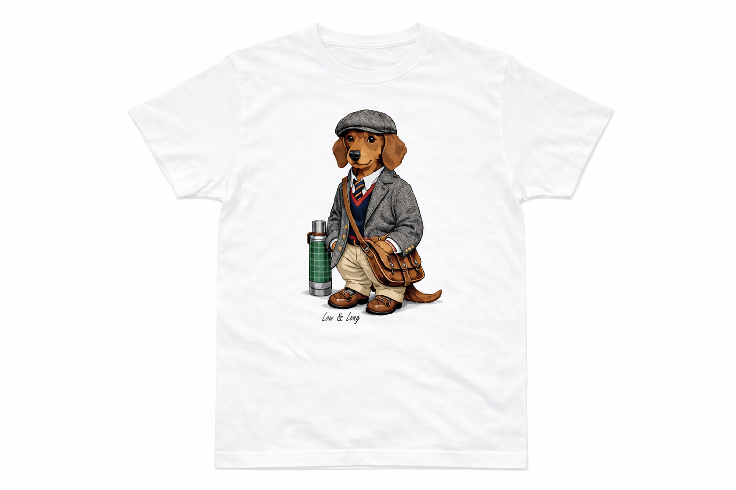 Camiseta LOW&LONG – Dachshund Characters Collection
