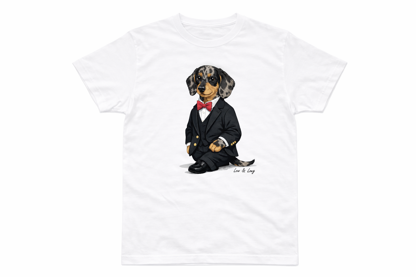 Camiseta LOW&LONG – Dachshund Characters Collection