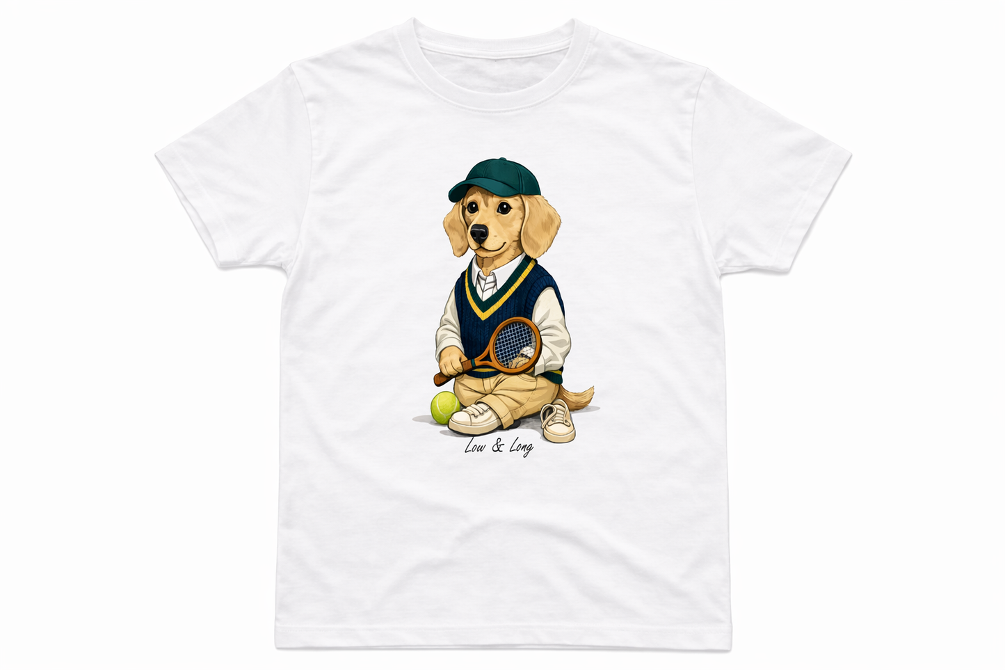 Camiseta LOW&LONG – Dachshund Characters Collection