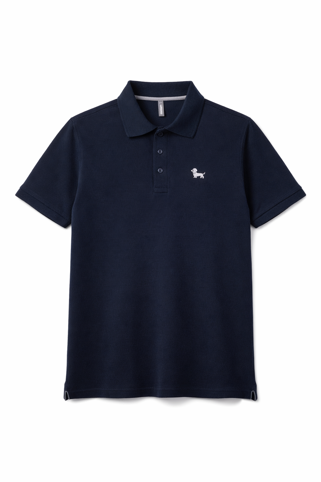 Polo de punto piqué teckel LOW&LONG