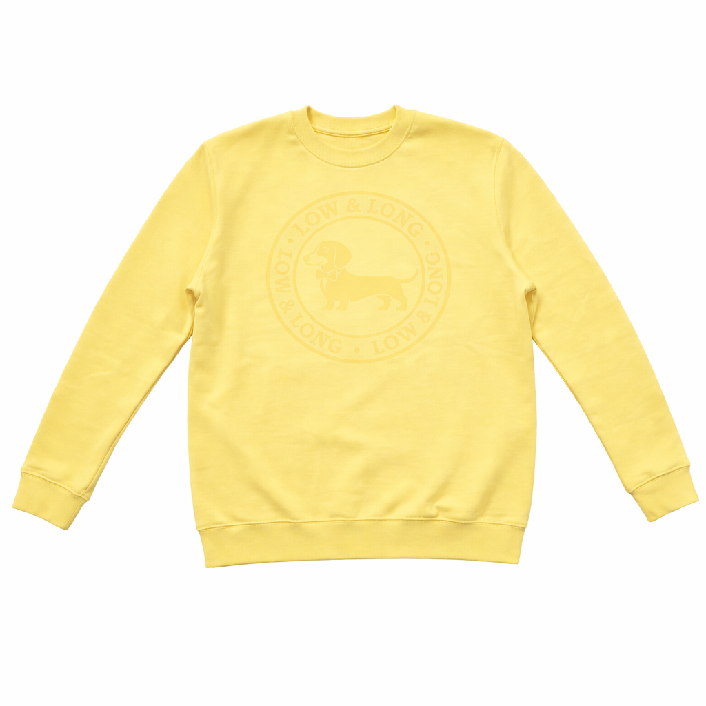 Sudadera teckel crewneck adulto unisex