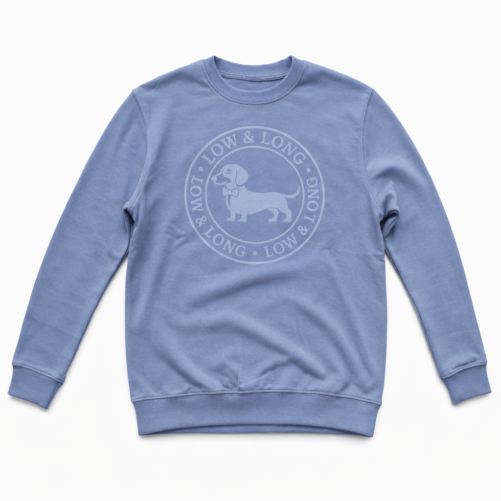 Sudadera teckel crewneck adulto unisex