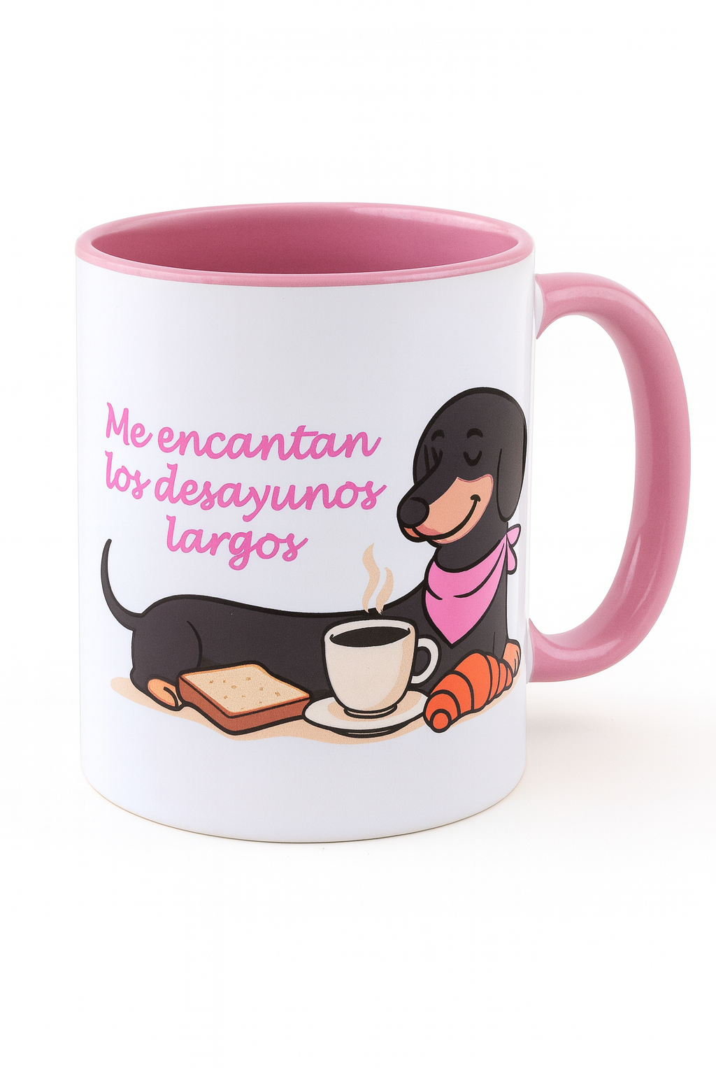 Taza de desayuno teckel